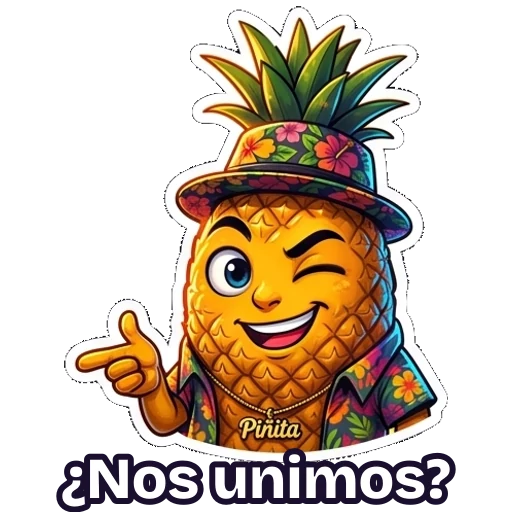 Pegatina de Piñita Bot