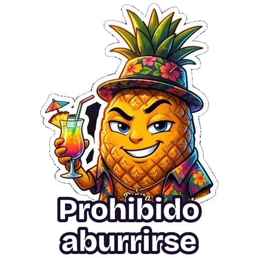 Pegatina de Piñita Bot