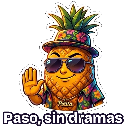 Pegatina de Piñita Bot